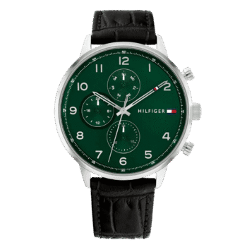 Original Tommy Hilfiger THW Men's Analog Quartz Watch with Leather Strap 1791985