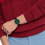 Original Tommy Hilfiger THW Men’s Analog Quartz Watch with Leather Strap 1791985-1