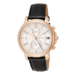 Original Tommy Hilfiger Women Multi dial Quartz Watch with Leather Strap 1781817-39mm-1