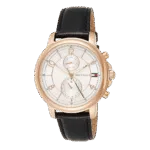 Original Tommy Hilfiger Women Multi dial Quartz Watch with Leather Strap 1781817-39mm-1