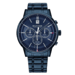 Original Tommy Hilfiger original-watches Men’s Multi Dial Quartz Watch with Stainless Steel Strap 1791694 Blue bracelet-1