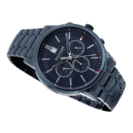 Original Tommy Hilfiger original-watches Men’s Multi Dial Quartz Watch with Stainless Steel Strap 1791694 Blue bracelet-1