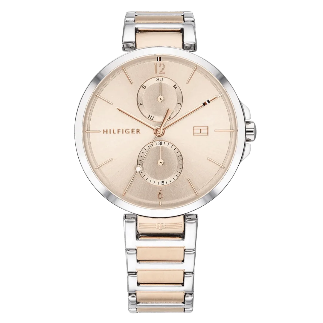 Original Women Wristwatch TOMMY HILFIGER ANGELA 1782127 Multifunction Stainless Steel-36mm-1