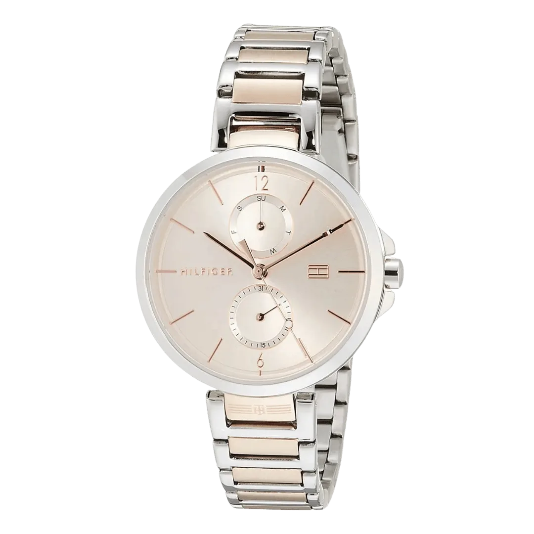 Original Women Wristwatch TOMMY HILFIGER ANGELA 1782127 Multifunction Stainless Steel-36mm-2 Original Women Wristwatch TOMMY HILFIGER ANGELA 1782127 Multifunction Stainless Steel-36mm-2