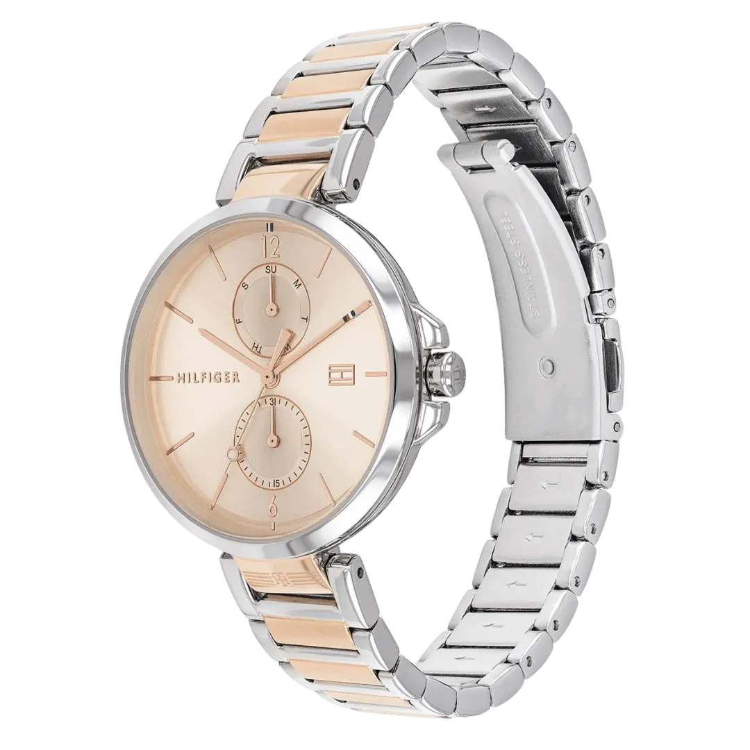 Original Women Wristwatch TOMMY HILFIGER ANGELA 1782127 Multifunction Stainless Steel-36mm-3 Original Women Wristwatch TOMMY HILFIGER ANGELA 1782127 Multifunction Stainless Steel-36mm-3