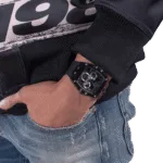 Original GUESS GW0203G3 Men’s Rubber Quartz Analog Wrist Watch-3mm-1