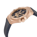 Original Maserati Erkek R8851108027 Potenza Analog Ekran Analog Kuvars Mavi Saat Mavi Modern-1