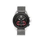 Original Maserati Men’s R8873612005 Traguardo Analog Display Analog Quartz Silver Watch-1