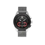 Original Maserati Men's R8873612005 Traguardo Analog Display Analog Quartz Silver Watch