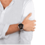 Original Maserati Men’s R8873612005 Traguardo Analog Display Analog Quartz Silver Watch-1