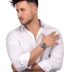 Original Maserati Stile Chronograph Blue Dial Quartz R8873642002 100M Men’s Watch-1