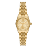 Original Michael Kors Lexington Three-Hand Gold-Tone Stainless Steel Watch - MK4741