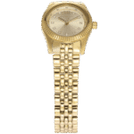 Original Michael Kors Lexington Three-Hand Gold-Tone Stainless Steel Watch-MK4741-1