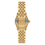 Original Michael Kors Lexington Three-Hand Gold-Tone Stainless Steel Watch-MK4741-1