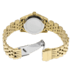 Original Michael Kors Lexington Three-Hand Gold-Tone Stainless Steel Watch-MK4741-1