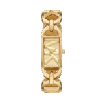 Original Michael Kors MK Empire Three-Hand Gold-Tone Stainless Steel Watch MK7406 GOLD 30mm