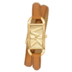 Original Michael Kors MK4721 - Empire Three-Hand Double Wrap Leather Watch