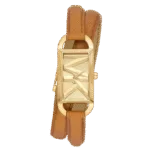 Original Michael Kors MK4721 - Empire Three-Hand Double Wrap Leather Watch