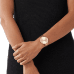 Original Michael Kors Women’s Pyper Three-Hand Gold-Tone Stainless Steel Watch-38mm-1