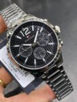 Original Tommy Hilfiger Mens Quartz Wrist Watch Chronograph and Stainless Steel-1791469-1