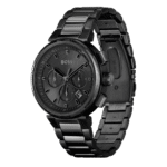 Original BOSS Chronograph Quartz Watch for Men with Black Stainless Steel Bracelet-1514001-1