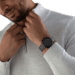 Original BOSS Chronograph Quartz Watch for Men with Black Stainless Steel Bracelet-1514001-1