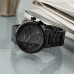 Original BOSS Chronograph Quartz Watch for Men with Black Stainless Steel Bracelet-1514001-1