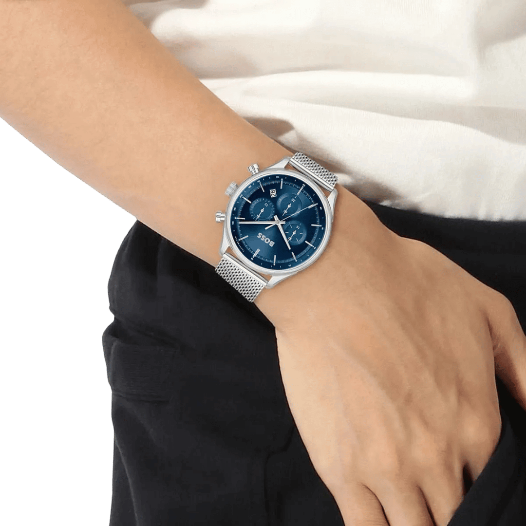 Original Boss Mens Quartz Stainless Steel Watch 1514052-4