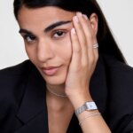 Original DANIEL WELLINGTON Ladies Watch Quadro Pressed Sterling Silver DW00100438 -1