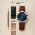 Original DANIEL WELLINGTON Watch DW00100708 Classic Multi-Eye St Mawes Arctic Rose Gold -1