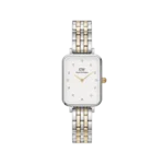 Original DANIEL WELLINGTON Watch Quadro Lumine 5-link two-tone DW00100625 20x26mm