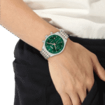 Original HUGO BOSS Stainless Steel Analog Green Dial Men Watch-1514081-1