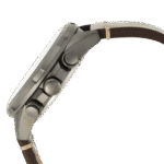 Original Hugo Boss Mens Quartz Watch Chronograph Display and Leather Strap 1513773 Brown Strap-1