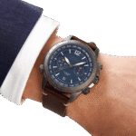 Original Hugo Boss Mens Quartz Watch Chronograph Display and Leather Strap 1513773 Brown Strap-1