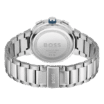 Original Hugo Boss Stainless Steel Blue Dial Chronograph Men Watch-1513999-1