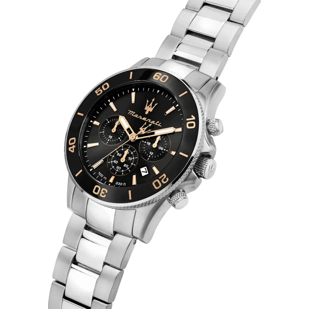 Original Maserati Competizione R8873600003 Competizione Diver Watch-43mm-2