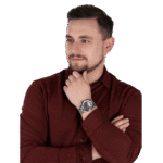 Original Maserati Men’s TRAGUARDO Stainless Steel Quartz Stainless-Steel Strap Silver 22 Casual Watch Model R8873612008-1