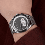 Original Maserati Men’s TRAGUARDO Stainless Steel Quartz Stainless-Steel Strap Silver 22 Casual Watch Model R8873612008-1