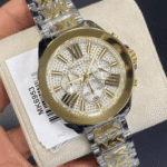 Original Michael Kors Wren Chronograph Quartz Silver Dial Ladies Watch MK6953 -1