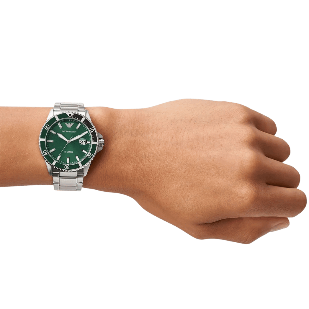 Original Emporio Armani Watch For Men Diver AR11338-42mm-8