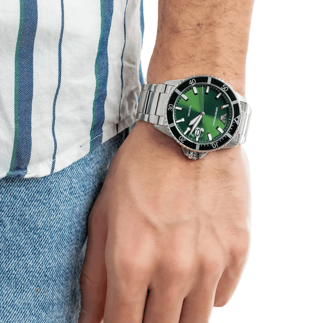 Original Emporio Armani Watch For Men Diver AR11338-42mm-9