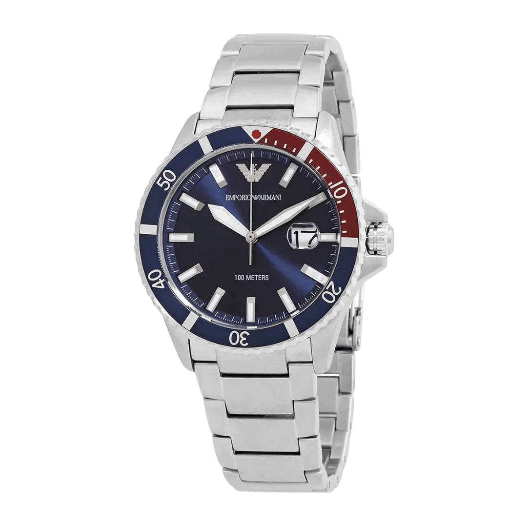 Original Emporio Armani Watch For Men Diver AR11339-42mm-2