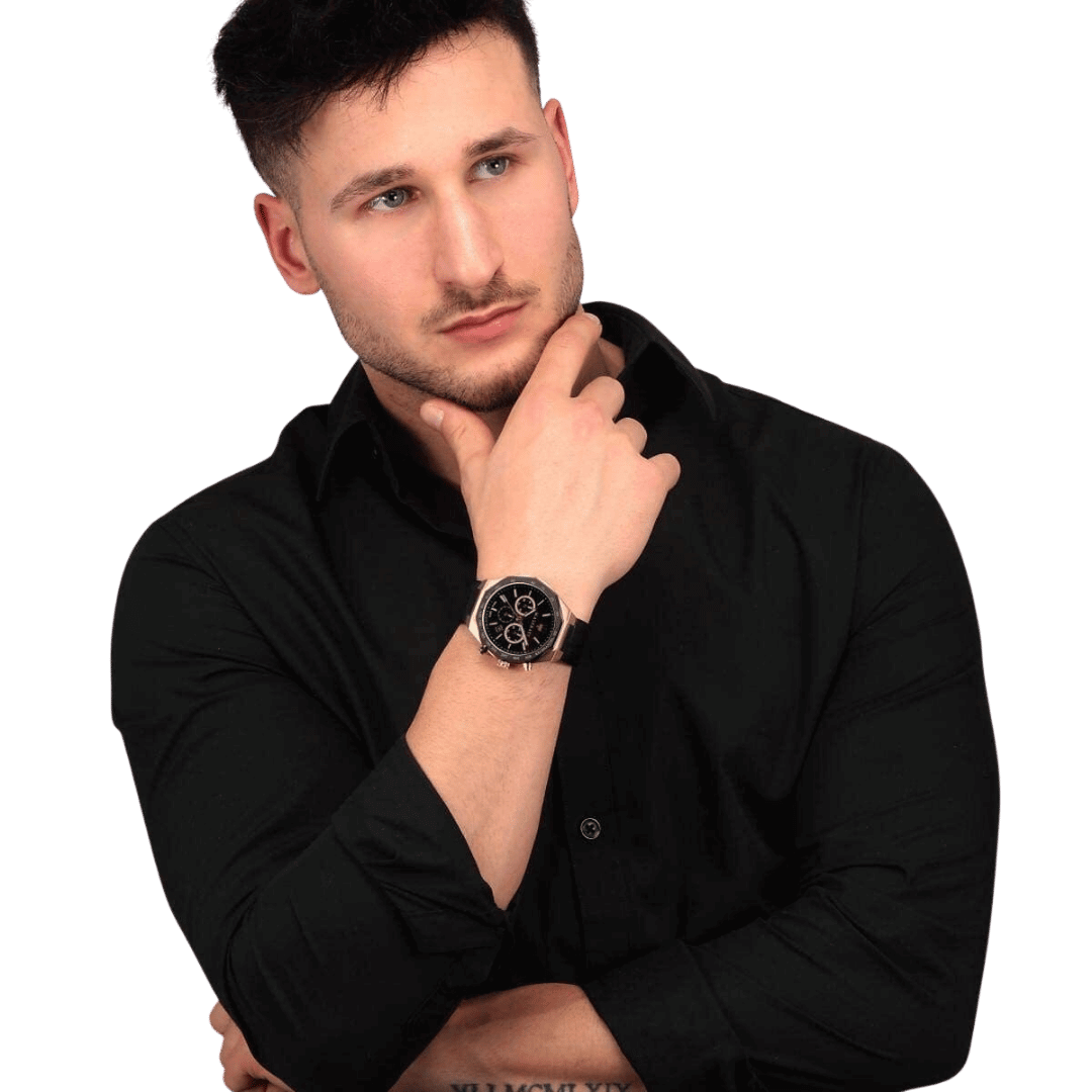 Original Maserati Watch For Men R8871642001-45mm-8