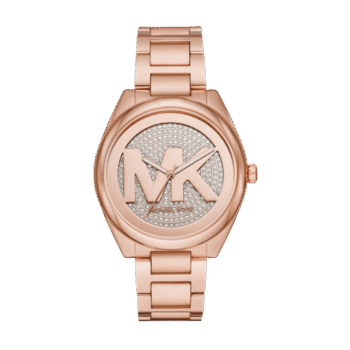Original Michael Kors Ladies Watch Janelle Rose Gold MK7312 - 42mm