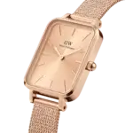 Original DANIEL WELLINGTON QUADRO PRESSED UNITONE Women Watch DW00100484 -1