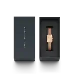 Original DANIEL WELLINGTON QUADRO PRESSED UNITONE Women Watch DW00100484 -1