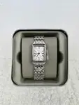 Original Fossil Watch For Women Raquel Three-Hand Date Silver Watch ES5221-1