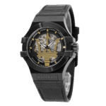 Original Maserati Potenza Automatic Skeleton Watch R8821108027-42mm-1