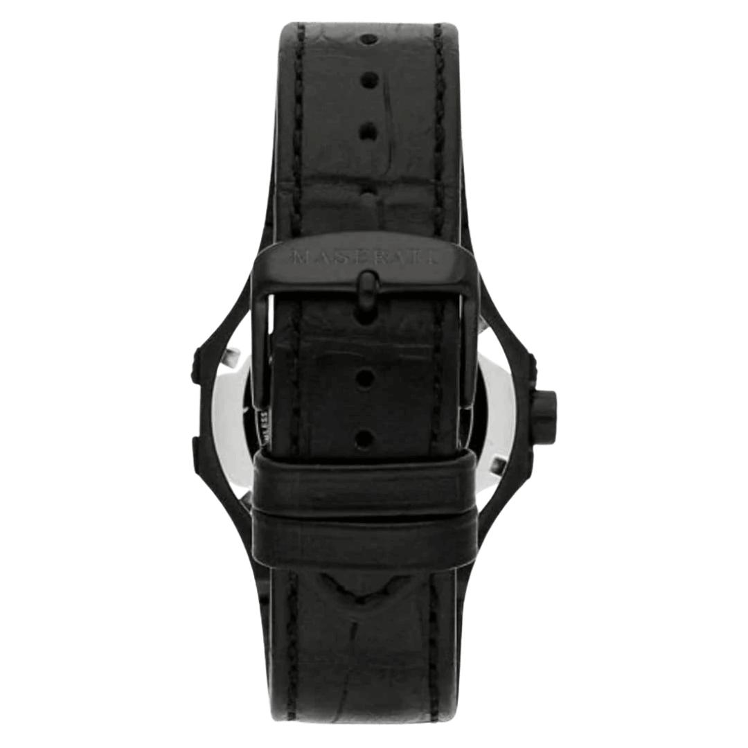 Original Maserati Potenza Automatic Skeleton Watch R8821108027-42mm-5