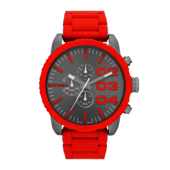 Original Diesel Watch Double Down Chronograph for Men DZ4289 - 52mm